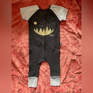 Mountain/constellation Rag romper